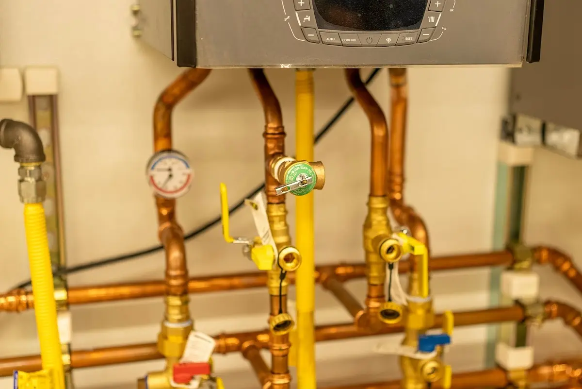 Licensed technician providing Water Heater Installation for a homeowner in Center Point